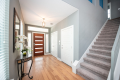 Entry and stairs