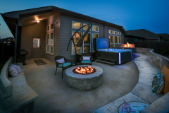 Night Exterior Back